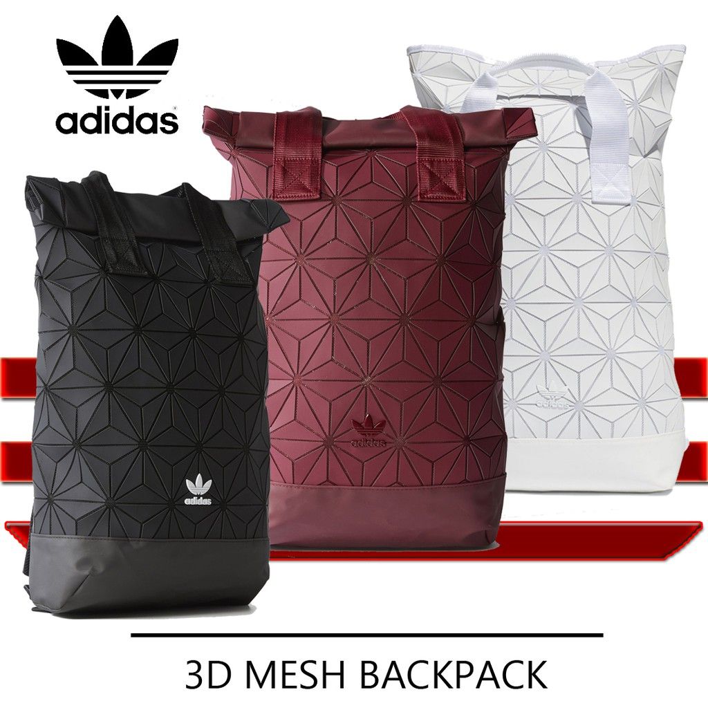 3d roll top backpack