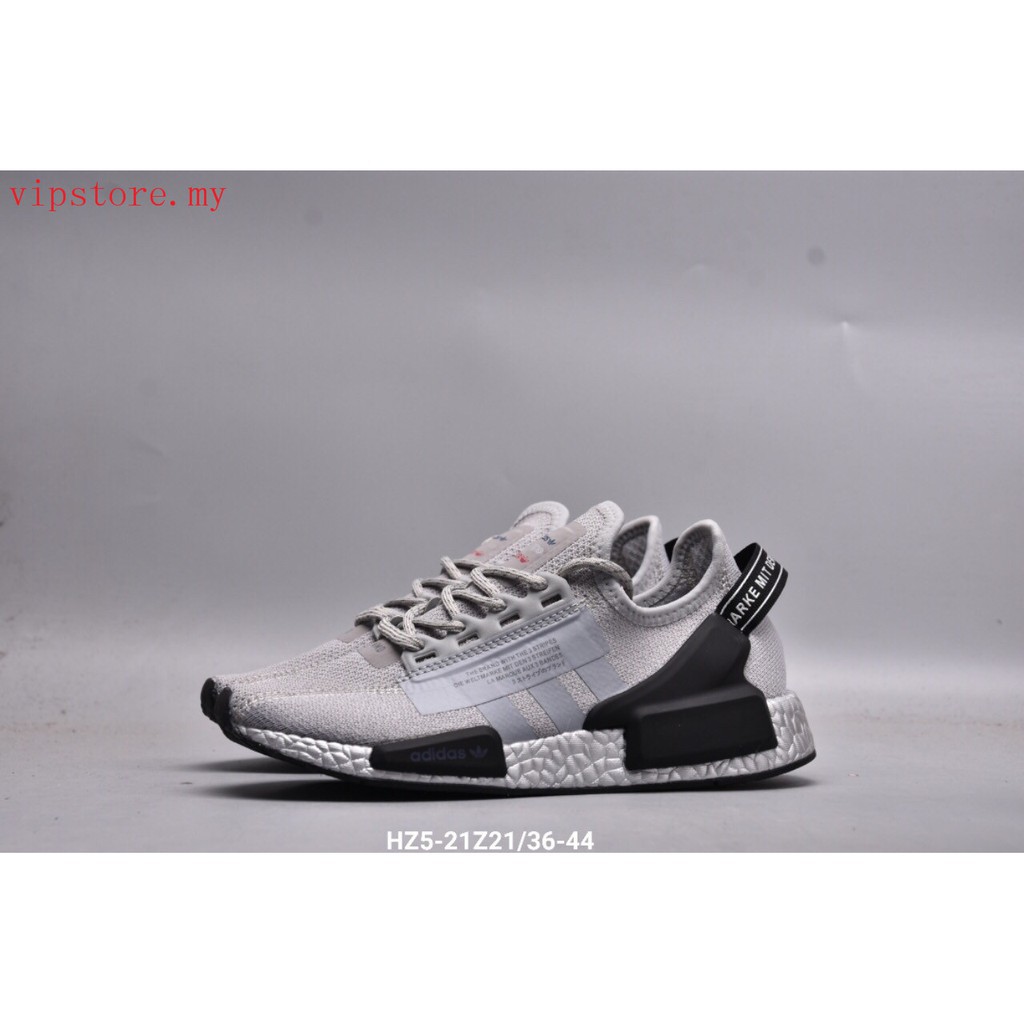 Adidas NMD R1 Couple Sports Running Shoes Gray with