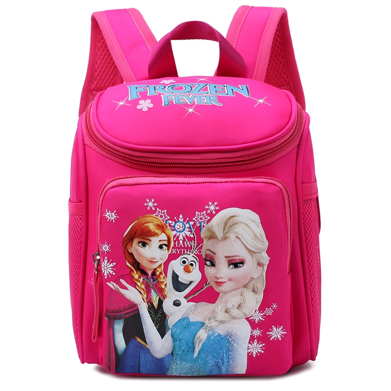 Frozen Elsa Princess Ultraman Primary School Bag Animation Cartoon Spiderman  My Little Pony Unicorn Kid's Backpack Shopee Malaysia | Frozen Children's  Schoolbag Setblack 