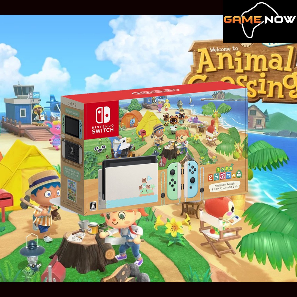 nintendo with animal crossing