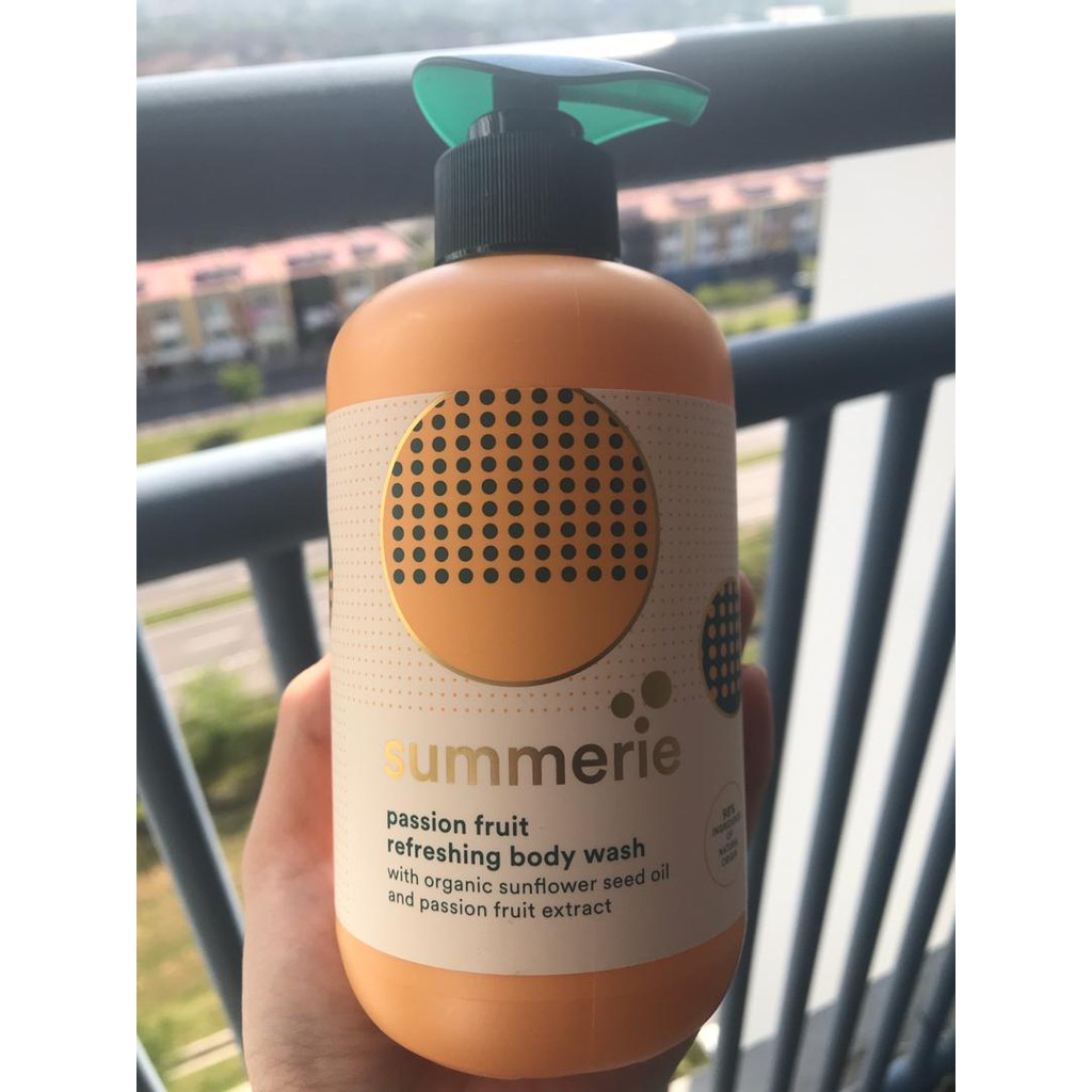 Summerie Organic Body Wash 325ml Shopee Singapore