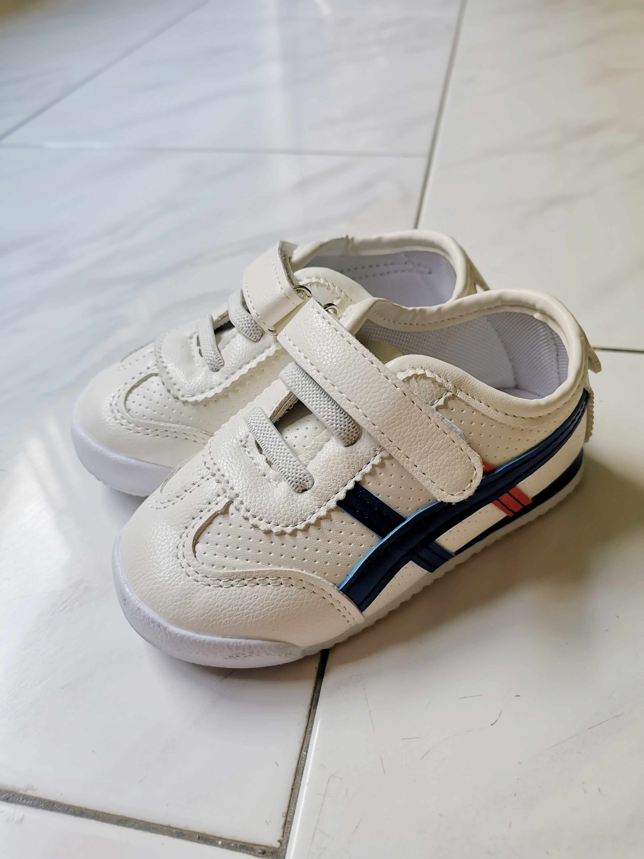 2-12T Kids Baby White Shoes Boys Girls Fashion Casual Flat Sneaker ...