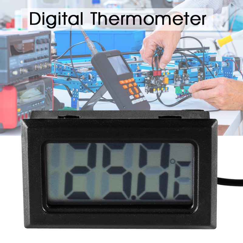5x LCD Digital Thermometer Fridge Freezer Aquarium Tank Temperature Probe BI596