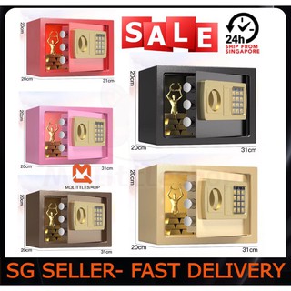 20cm*31cm*20cm Electronic Password Safe Security Safe Deposit Box Safe Box Digital Lock Safe / Theft-Proof