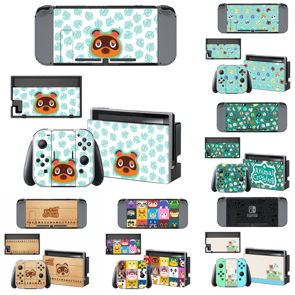 switch animal crossing decal