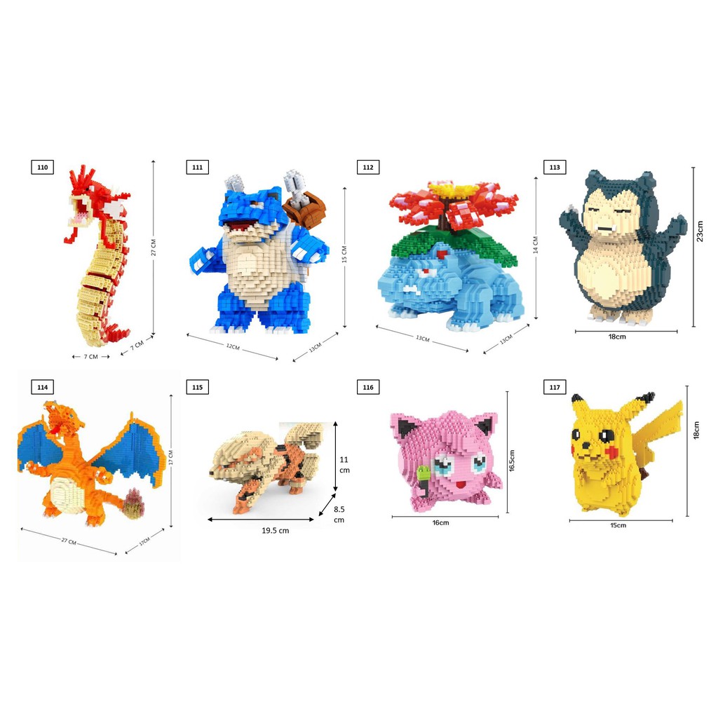 Pokemon Nanoblock Price And Deals Aug 21 Shopee Singapore