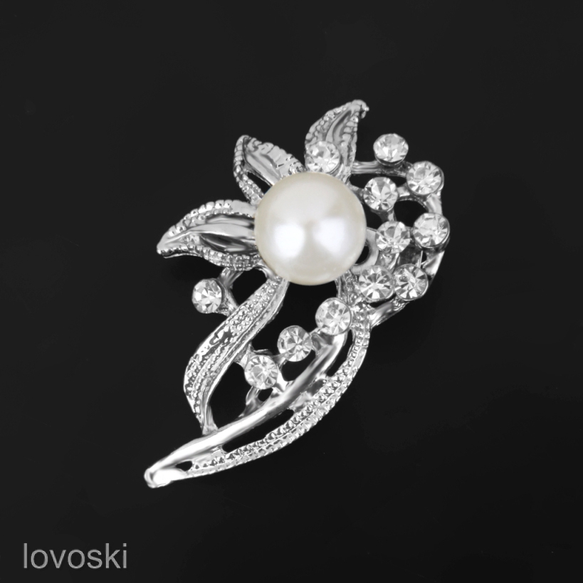 diamante brooch