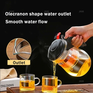 900ml/1200ml Teapot with Infuser Filter Heat Resistant Glass Teapot Chinese Kung Fu Tea Set Kettle home office Tea Pot #6
