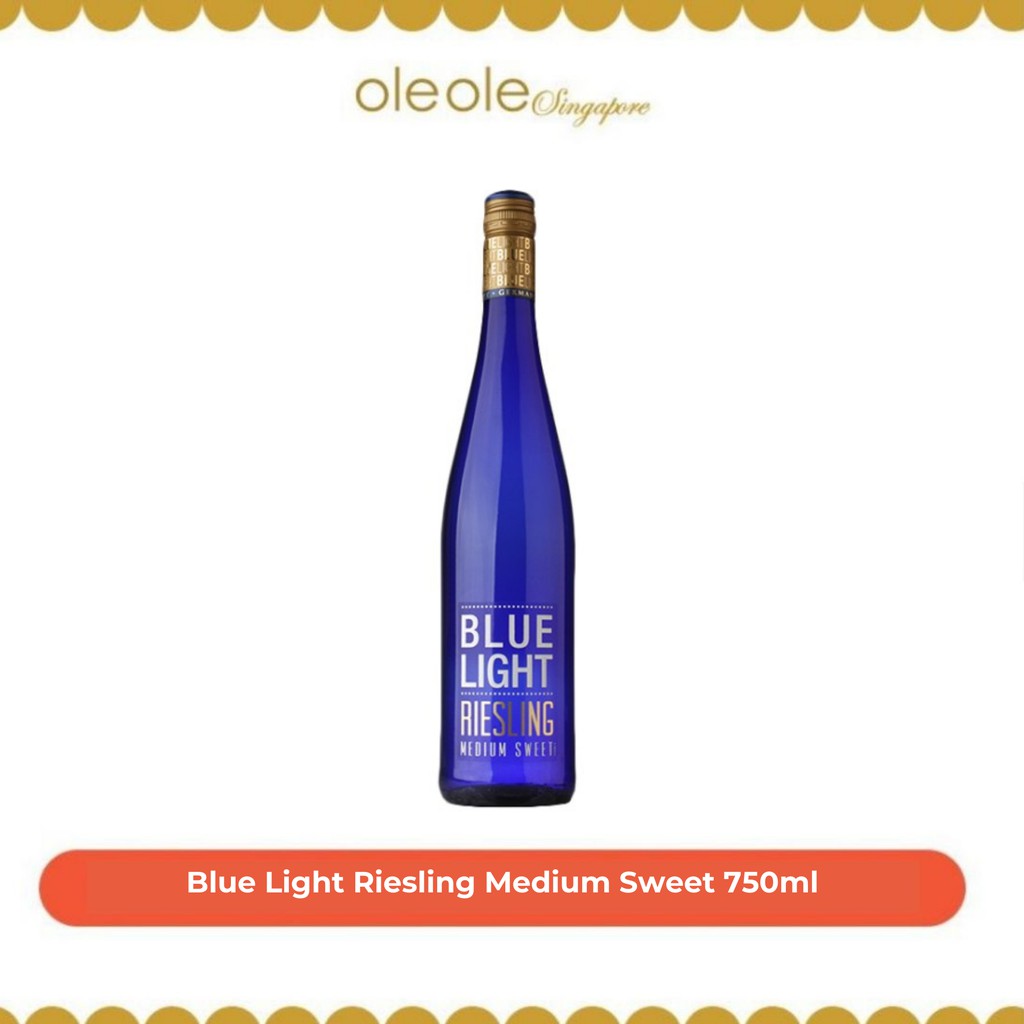 Blue Light Riesling Medium Sweet 750ml | Shopee Singapore