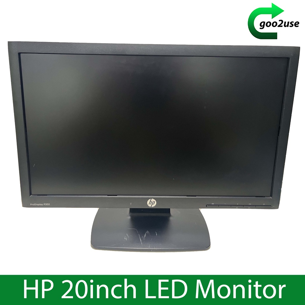 HP Pro Display P202 20 inch LED Monitor Shopee Singapore
