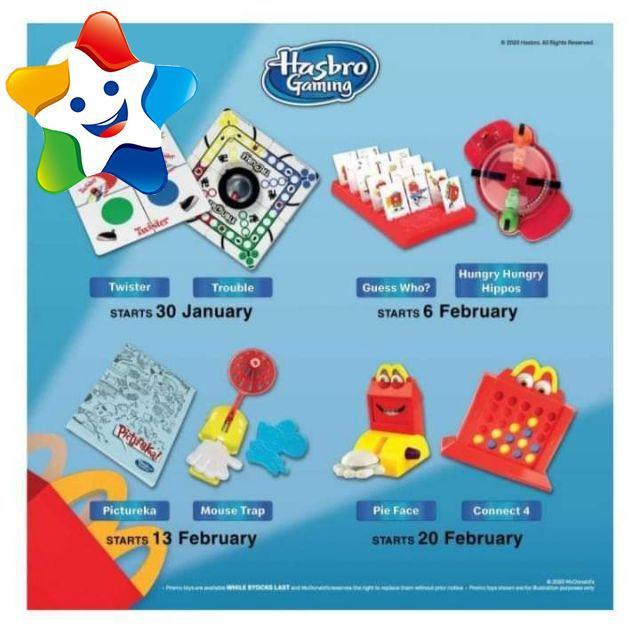 hasbro gaming mcdonalds