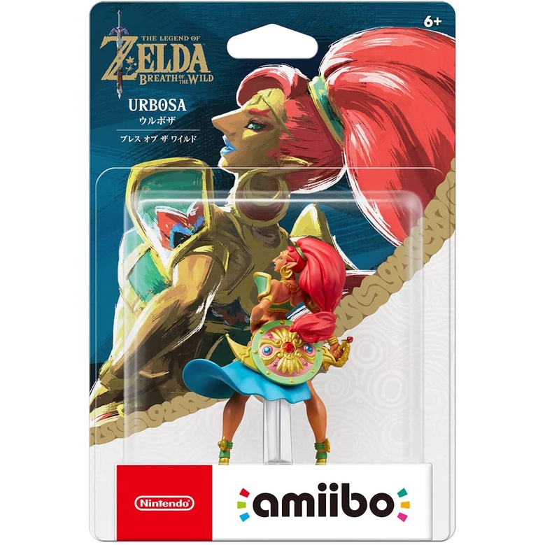 Nintendo amiibo Urbosa [Breath of the Wild] (The Legend of Zelda Series ...