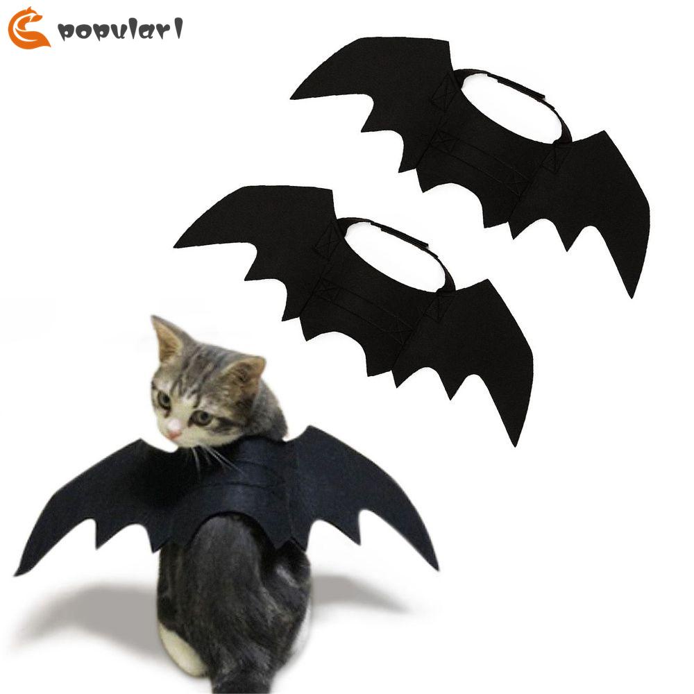 Popular Pet Supply Cat Wings Dog Wings Halloween Decorations Cat Costume Accessories Cat Vest Bat Wings Cute Demon Pet Clothes Shopee Singapore