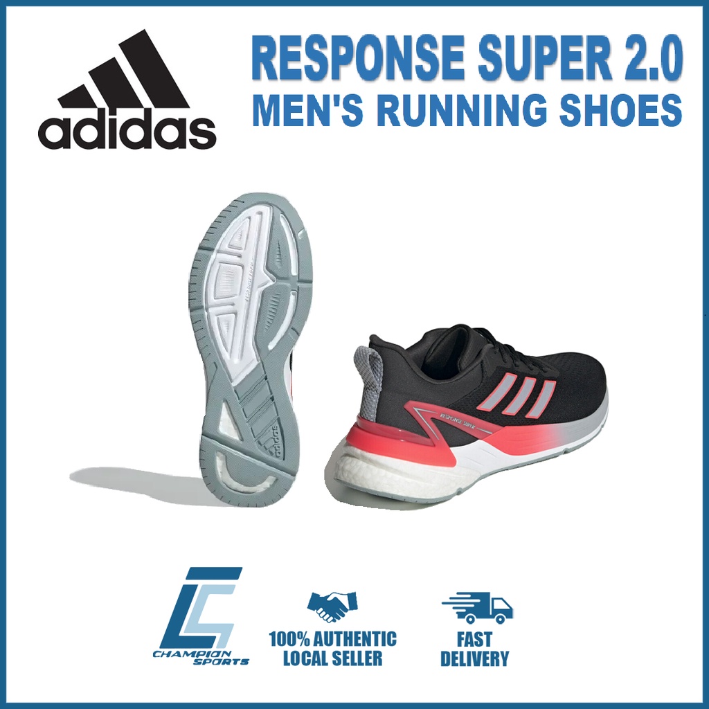 Adidas Response Super 2.0 Men's Running Shoes (GX8265) 100 Authentic