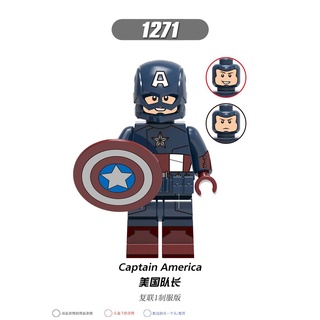 Thor Loki Minifigures Marvel The Avengers Black Widow Captain America Hawkeye Chitauri Mini Figures Collection #3
