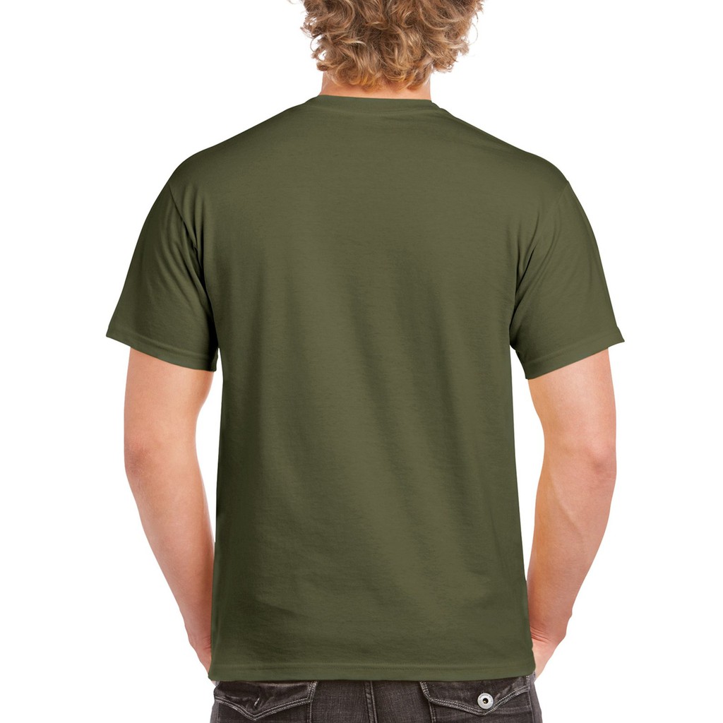 gildan army green t shirt