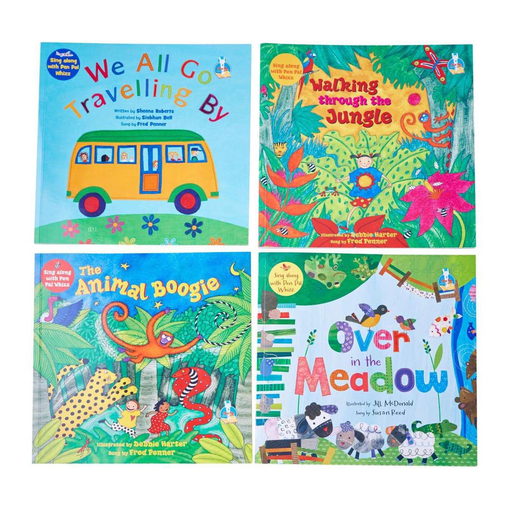 JLB Barefoot Books (Sing-Along Series) (4 Books) | Shopee Singapore