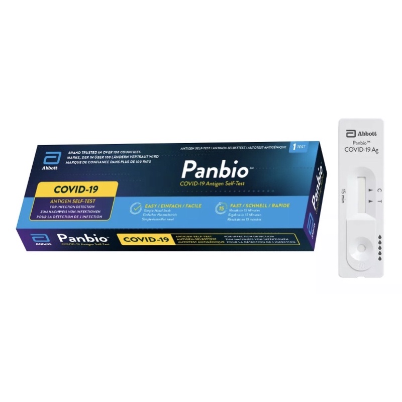 Abbott Panbio COVID-19 Antigen Self-Test Kit 1s | Shopee Singapore