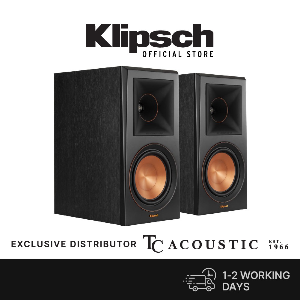 Klipsch RP600M Passive Bookshelf Speaker Shopee Singapore