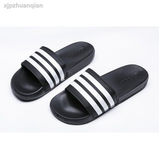 adidas slippers gray