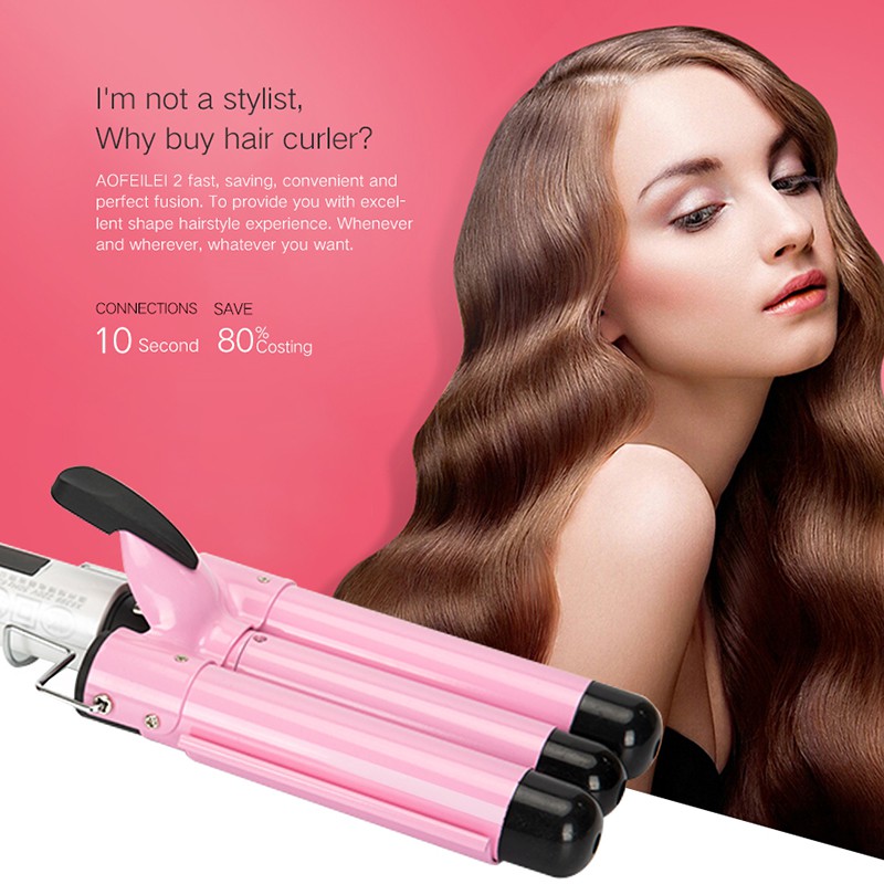 mermaid curling iron
