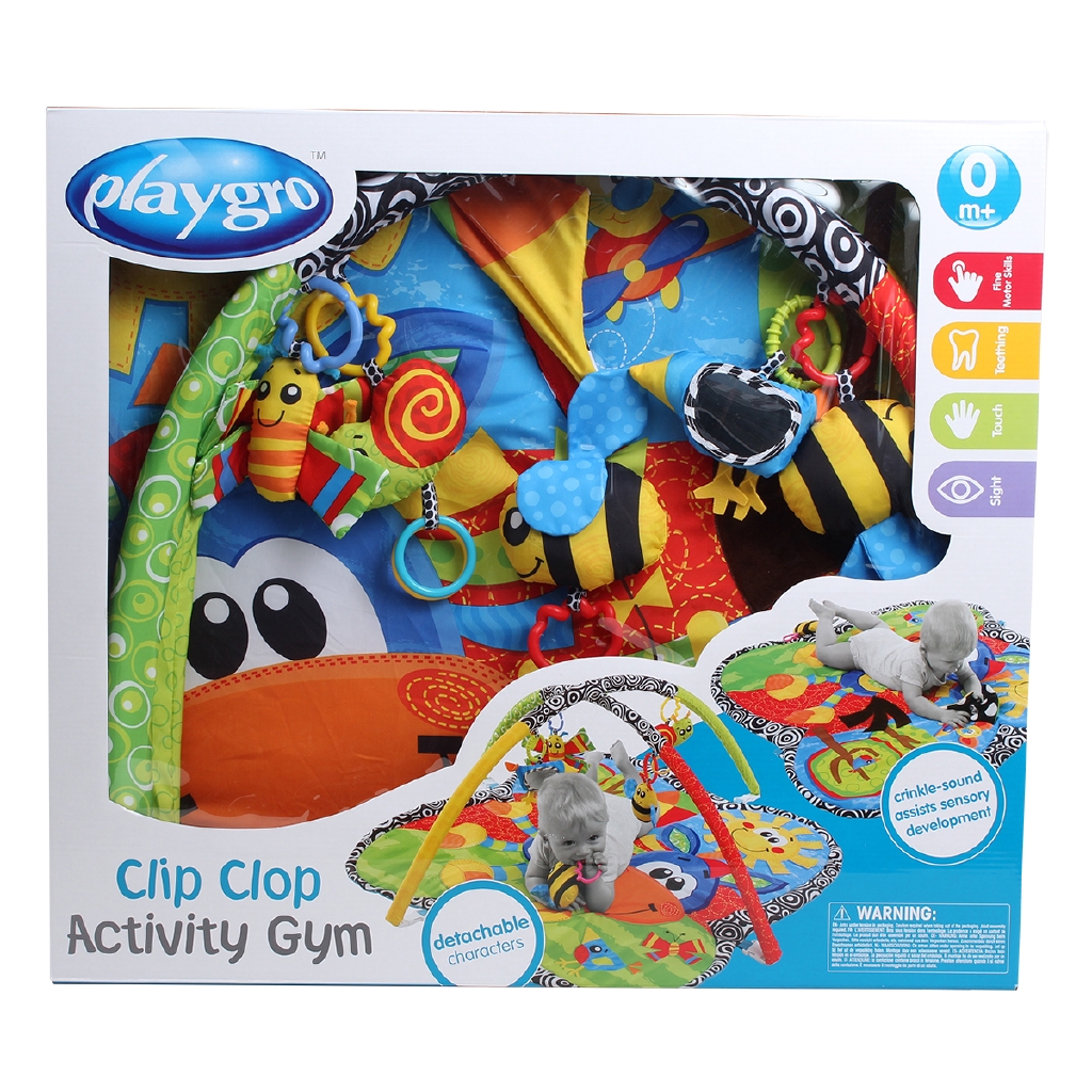 playgro clip clop musical activity gym