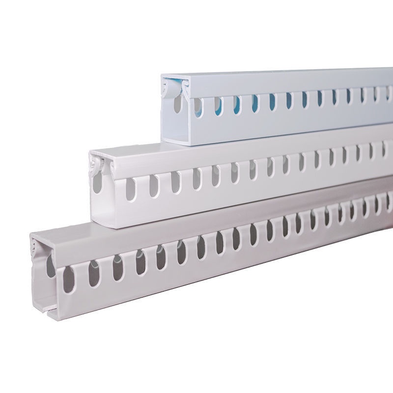 Pvc Flame Retardant Trunking Distribution Box Electric Cabinet Trunking