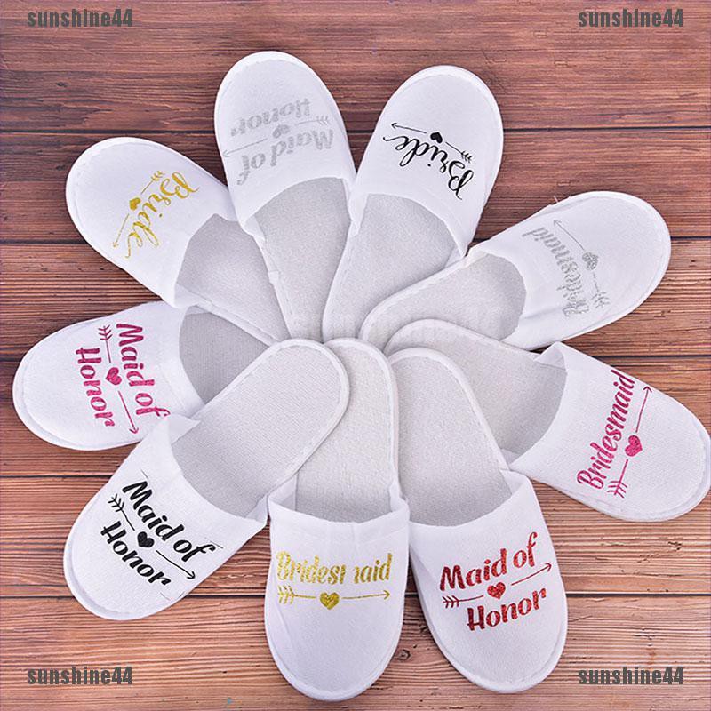 bridesmaid slippers