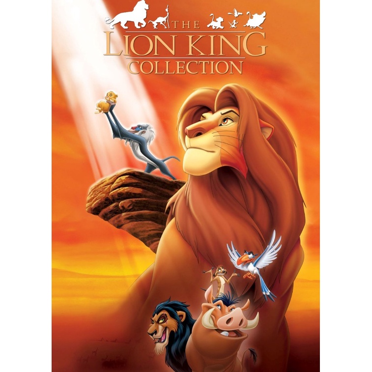 Blu ray Movie English Cartoon The Lion King Collection | Shopee Singapore
