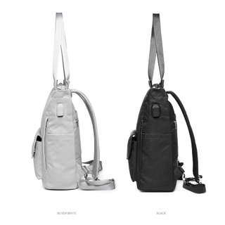 Image of thu nhỏ Leacat  women backpack Waterproof Laptop Backpack 13 13.3 14 15.6 inch Korean Fashion Nylon USB College Backpack bag for women #5