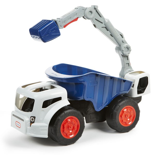 blue digger toy