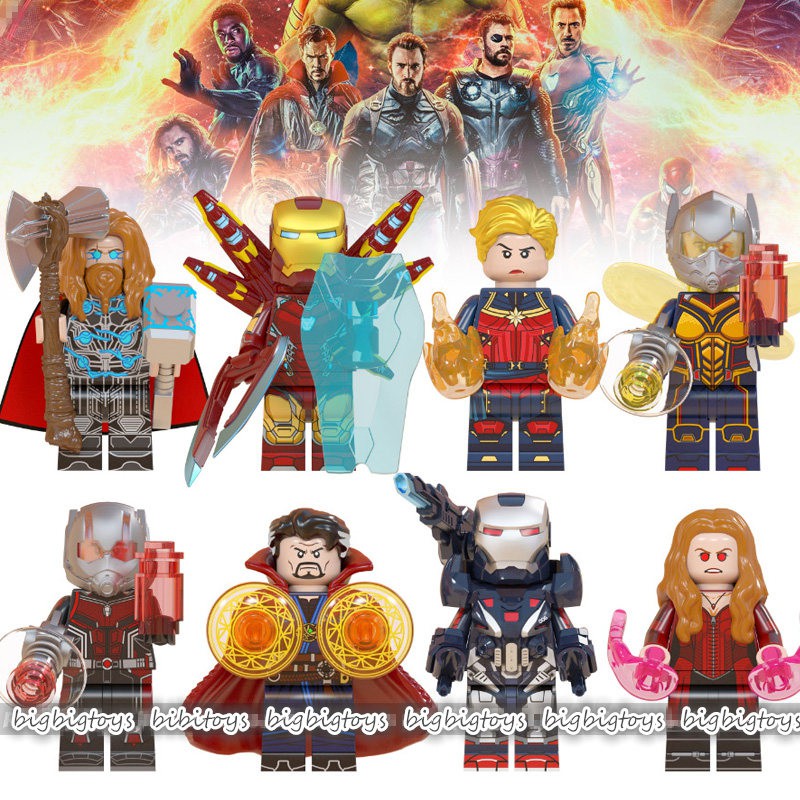 avengers mini figures set