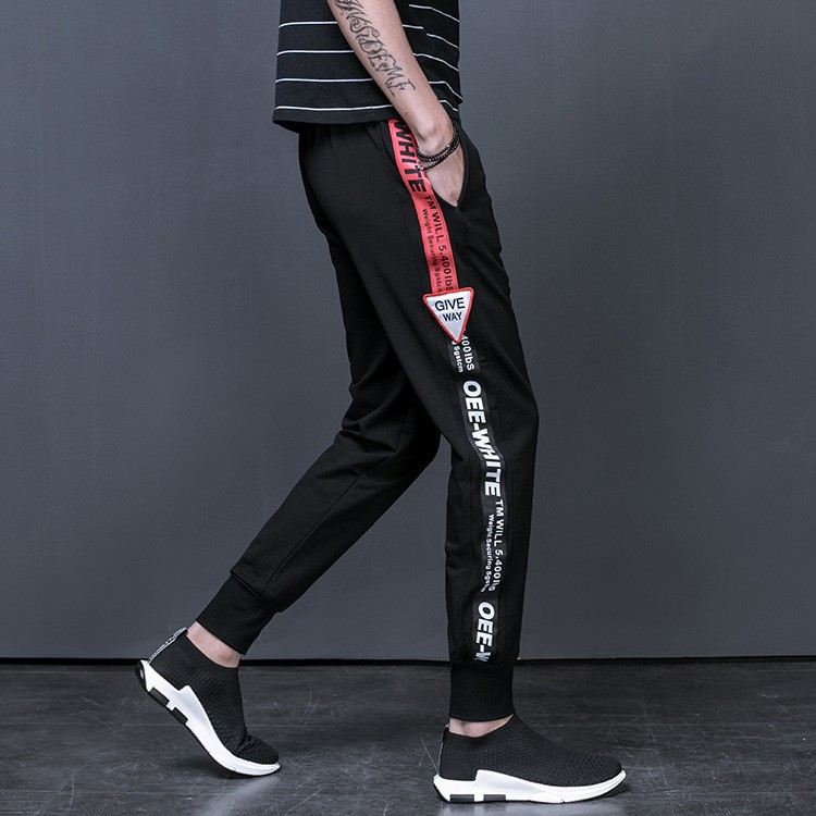 mens polyester jogging pants