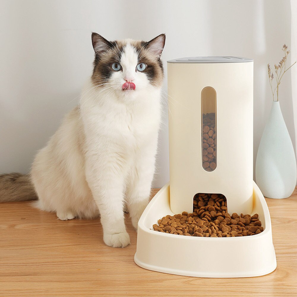 3.8L Automatic Cat Feeder Pet Food 