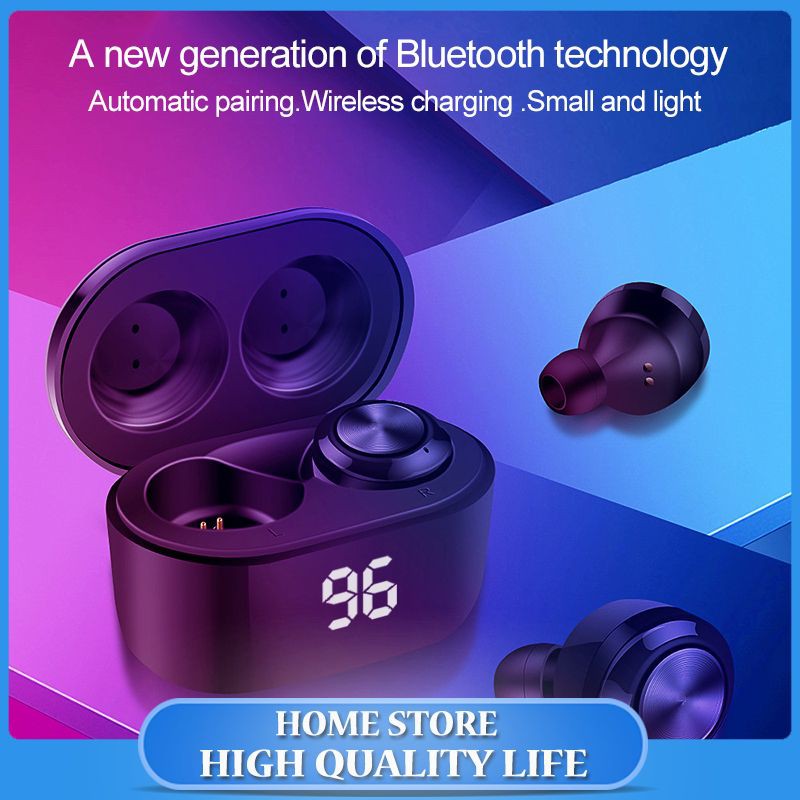 purple wireless earbuds for android
