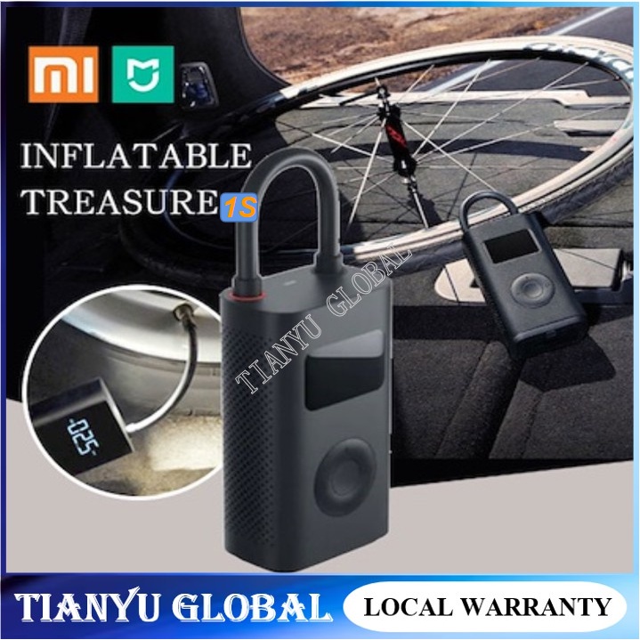 Original Xiaomi Mijia Portable Electric Air Pump 1S with Five Inflation Modes