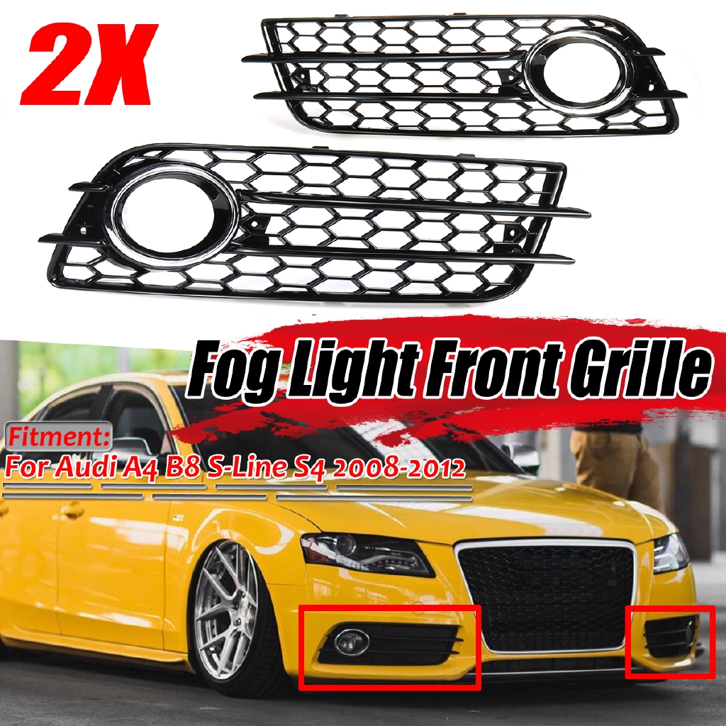 audi a4 fog light cover