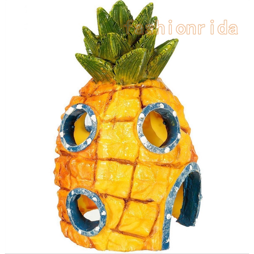 Aquarium Spongebob Squarepants Pineapple House Fish Tank Ornament