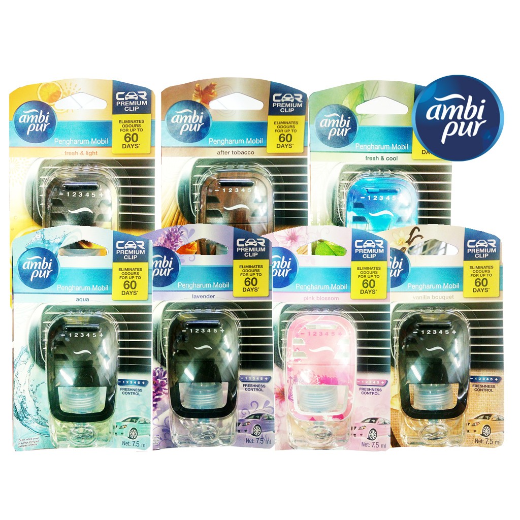 | Ambipur Car Air Freshener aLL Variant (7.5 mL) | Shopee Singapore