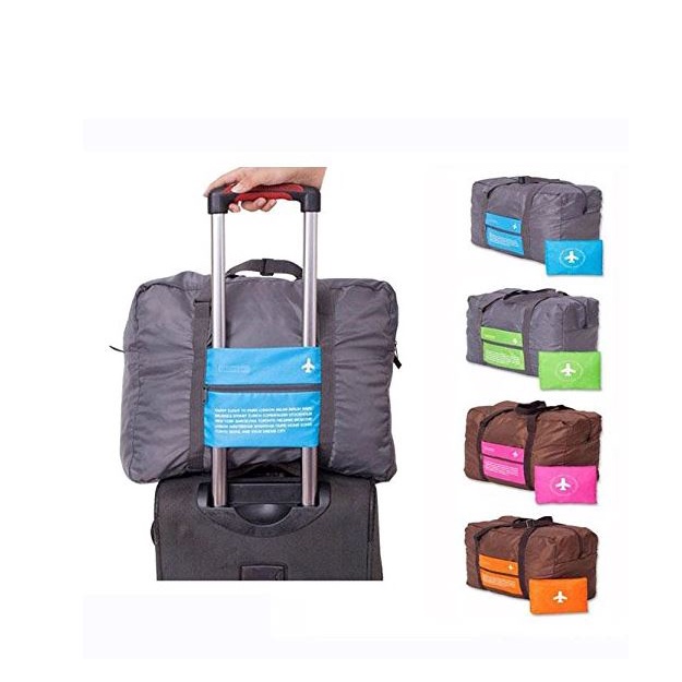 32L Foldable Travel Luggage Bag Big Size Folding Carry-on Holdall Duffle bag Foldable Suitcase Wheeled Travel Bag
