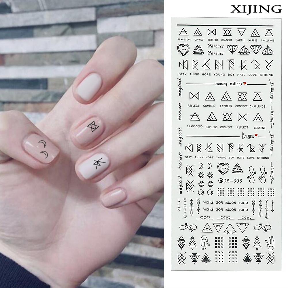 nail art decals transfers stickers