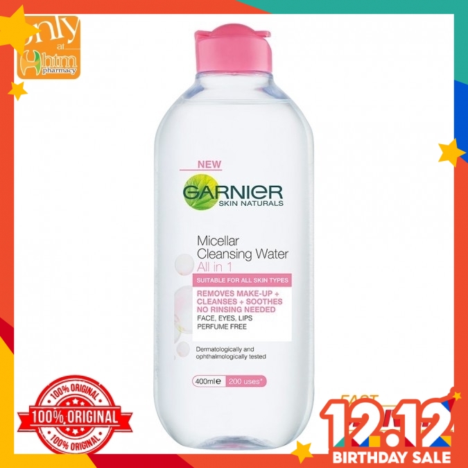 garnier micellar water pink 400ml