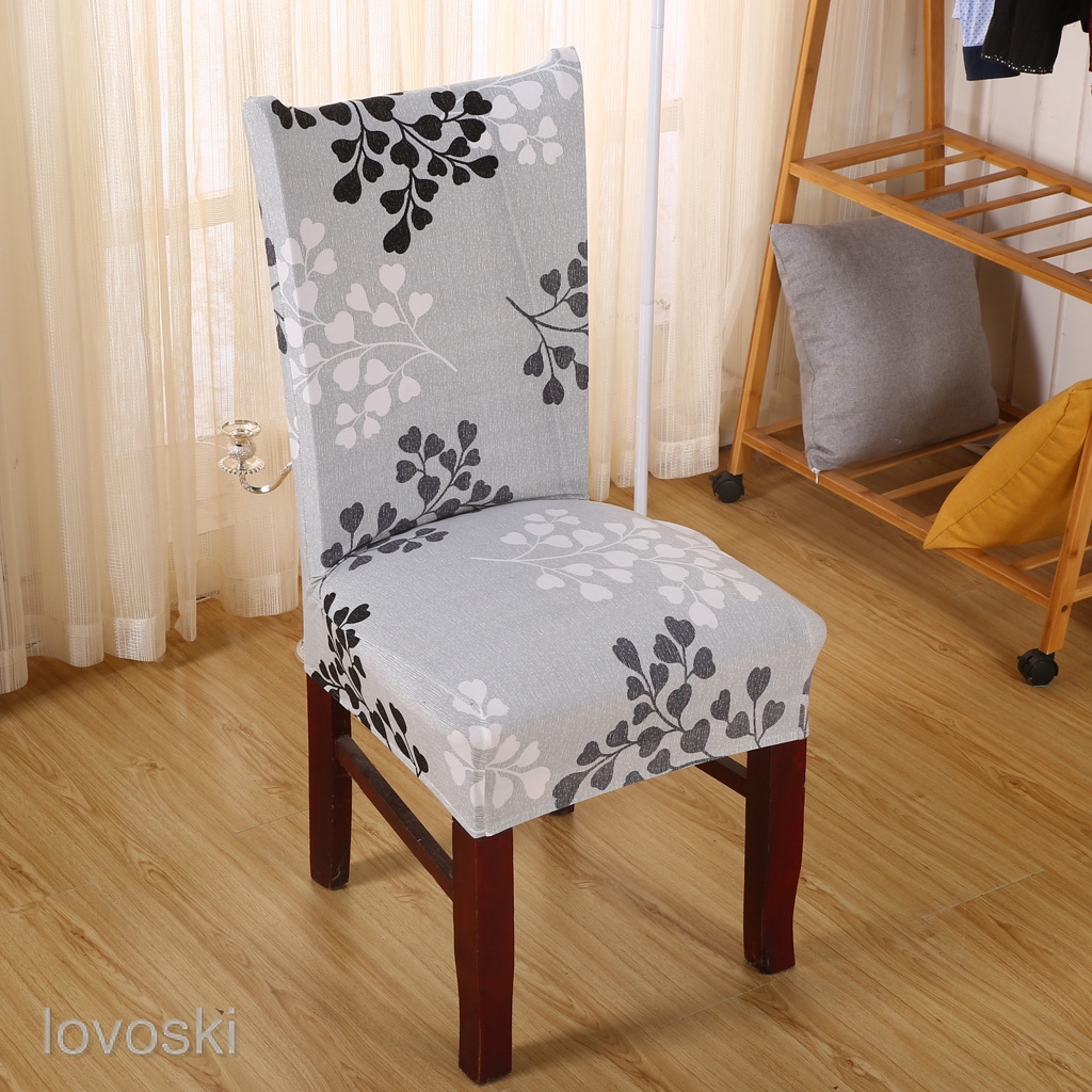 Removable Stretch Spandex Chair Cover Dining Room Seat Protector Wedding Banquet