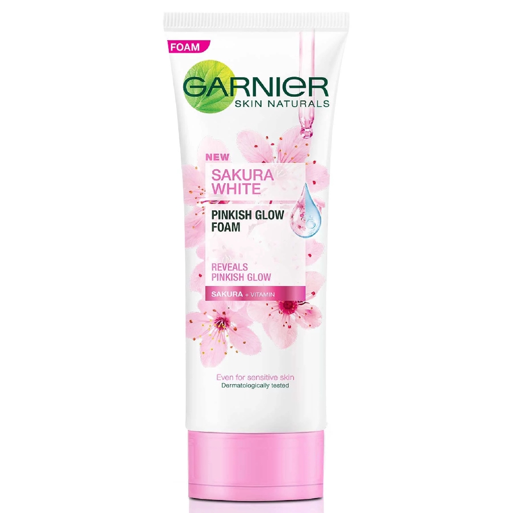 sakura facial foam