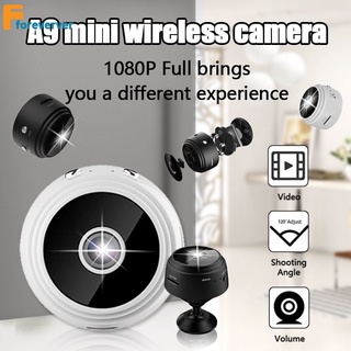 A9 Wireless Mini Camera Wifi+1080P CCTV Infrared Camera Smart Security To Cellphone Night Vision Micro Camera P2P Camera WiFi FORE