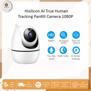 Hisilicon AI True Human Tracking Full HD 1080P Pantilt IP Camera Cctv - 6 Months Warranty
