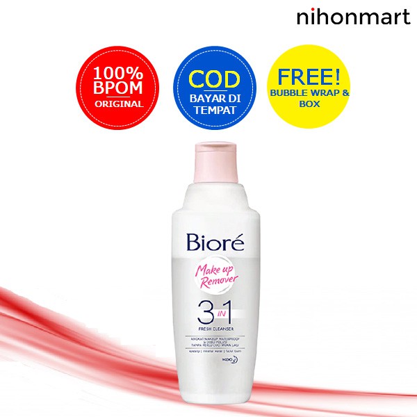 biore 3 in 1 fresh cleanser
