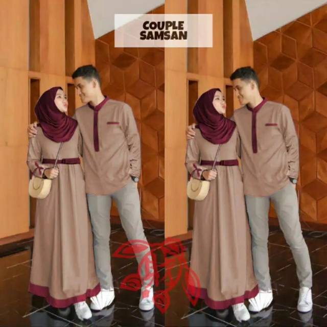 BIG SALE Gamis  Couple  Samsan mz Shopee  Singapore