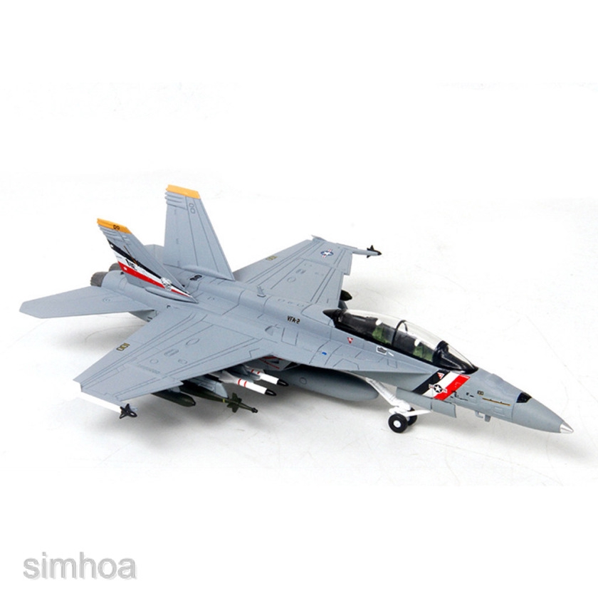1/72 Scale F/A-18 Strike Fighter Army Model w/ Dispaly Stand Office Decor 