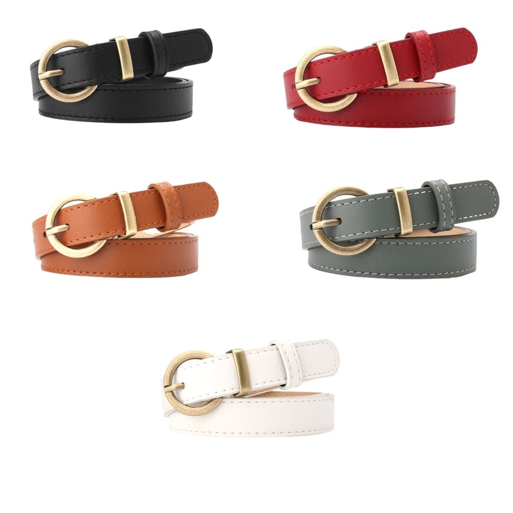 🇸🇬 [SG SELLER] Women Leather Belt / Leather Belts Shopee Singapore
